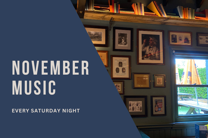Vibrant live music nights at The Barley Mow Pub Hersham in November